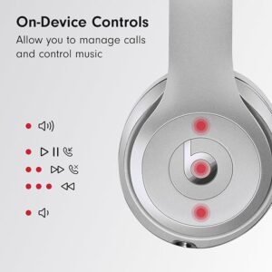 beats solo3 wireless on-ear headphones with apple w1 headphone chip