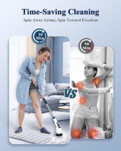 homitt electric spin scrubber