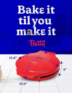 betty crocker countertop pizza maker