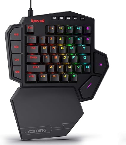 one-handed gaming keyboard