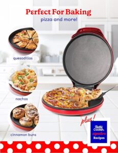 betty crocker countertop pizza maker