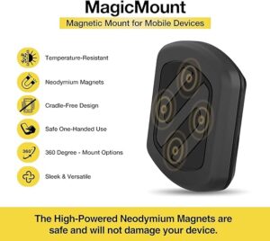 magnetic car phone mount

