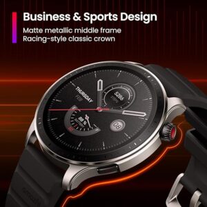 amazfit gtr 4 smart watch for men

