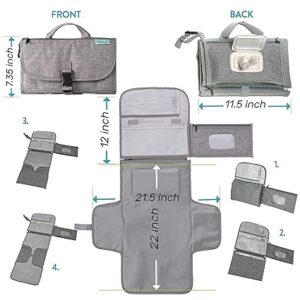 portable diaper changing pad