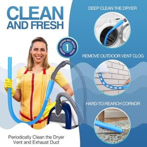 dryer vent cleaner kit vacuum attachment