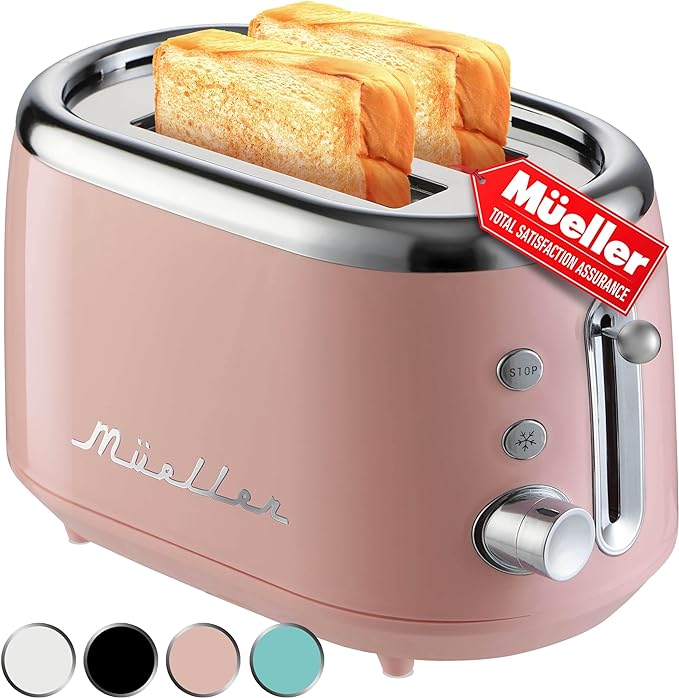 mueller retro toaster 2 slice